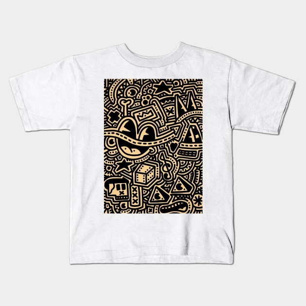 Naamloos Kids T-Shirt by Ottograph